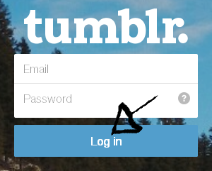 tumblr sign in step 3