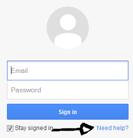 gmail password username recovery