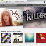 itunes home page
