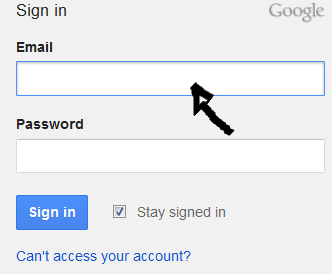 google apps sign in step 2