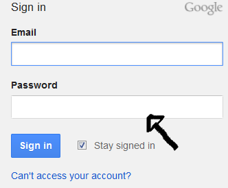 google apps sign in step 3