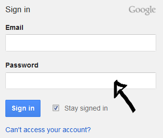 google places sign in step 2