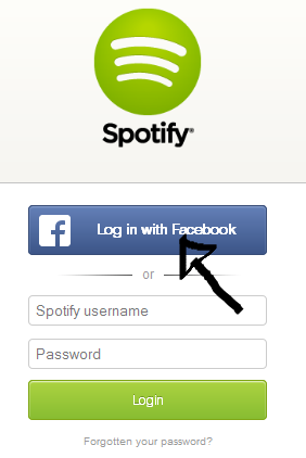 spotify web player sign in