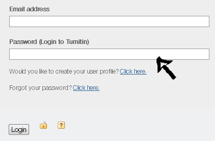 turnitin sign in step 2