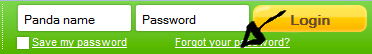 panfu password recovery