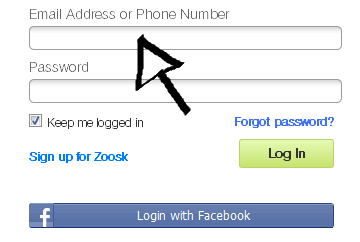 Through zoosk facebook login How to