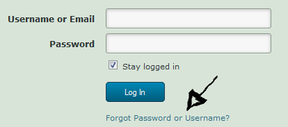 deviantart forgot password username