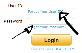 planned parenthood password user id recovery