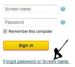 pogo password screen name recovery