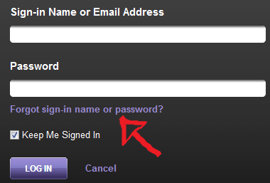 ultraviolet password username recovery