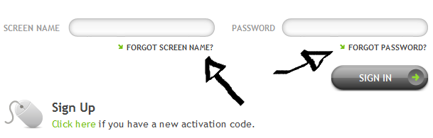 edline password username recovery