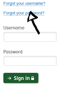 humana password username recovery