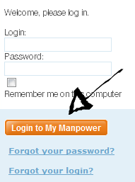 manpower sign in page step 3