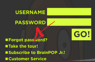 brainpop jr password recovery