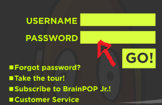 brainpop jr sign in page step 2