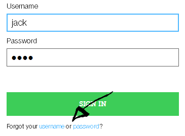 getty images password username recovery