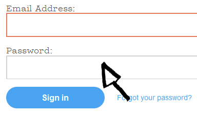 zazzle sign in page step 2