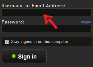 imgur sign in page step 1