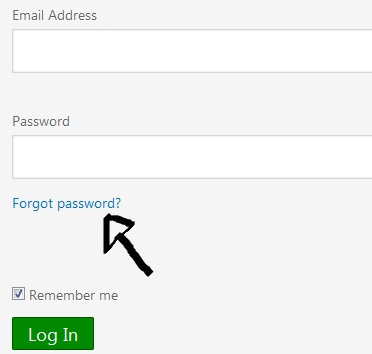 yammer password recovery