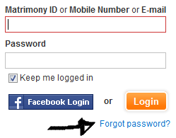 tamil matrimony password recovery
