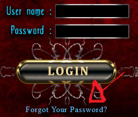 immortal night vampire games password recovery