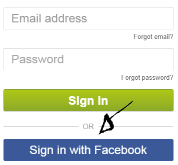 chegg login with facebook